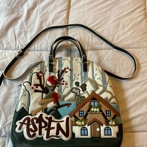 Braccialini Genuine Italian Leather Handbag